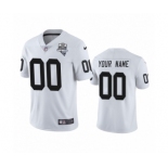 Las Vegas Raiders Custom White 2020 Inaugural Season Vapor Limited Jersey