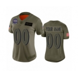 Women's Baltimore Ravens Customized Camo 2019 Salute to Service Limited Jersey