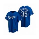 Los Angeles Dodgers #35 Cody Bellinger Royal 2020 World Series Champions Replica Jersey