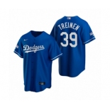 Los Angeles Dodgers #39 Blake Treinen Royal 2020 World Series Champions Replica Jersey