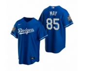 Los Angeles Dodgers #85 Dustin May Royal 2020 World Series Replica Jersey