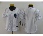 Nike Women's New York Yankees Bank White Name On Back Baseball Jersey