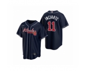 Youth Atlanta Braves #11 Ender Inciarte Nike Navy 2020 Replica Alternate Jersey