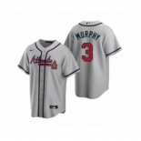 Youth Atlanta Braves #3 Dale Murphy Nike Gray 2020 Replica Road Jersey