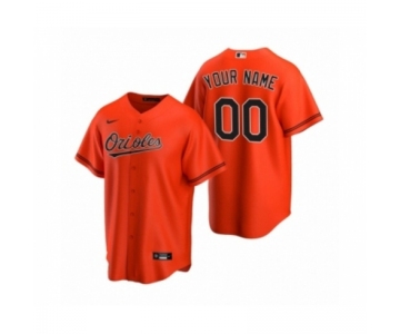 Baltimore Orioles Custom Nike Orange 2020 Replica Alternate Jersey