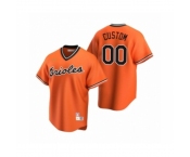 Baltimore Orioles Custom Nike Orange Cooperstown Collection Alternate Jersey