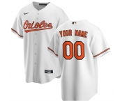 Baltimore Orioles Custom Nike White 2020 Replica Home Jersey