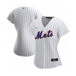 Women's New York Mets Home 2020 Baseball Team Jersey White