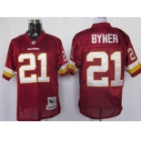 Men's Washington Redskins #17 Doug Williams White Throwback Jersey (2)