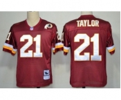 Men's Washington Redskins #17 Doug Williams White Throwback Jersey (3)