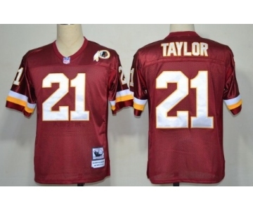 Men's Washington Redskins #17 Doug Williams White Throwback Jersey (3)