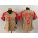 Women's Baltimore Orioles #2 Gunnar Henderson Cream 2024 All Star Limited Stitched Jersey