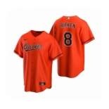 Women's Baltimore Orioles #8 Cal Ripken Jr. Nike Orange 2020 Replica Alternate Jersey