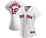 Women's Boston Red Sox #16 Andrew Benintendi Home 2020 Baseball Player Jersey White