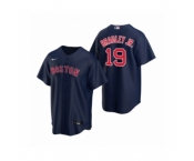 Women's Boston Red Sox #19 Jackie Bradley Jr. Nike Navy Replica Alternate Jersey