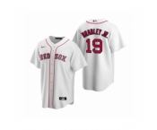 Women's Boston Red Sox #19 Jackie Bradley Jr. Nike White Replica Home Jersey