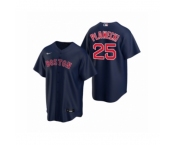 Women's Boston Red Sox #25 Kevin Plawecki Nike Navy Replica Alternate Jersey