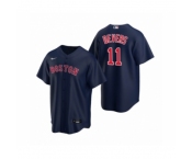 Youth Boston Red Sox #11 Rafael Devers Nike Navy Replica Alternate Jersey