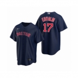 Youth Boston Red Sox #17 Nathan Eovaldi Nike Navy Replica Alternate Jersey