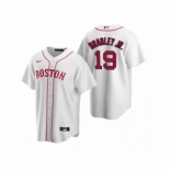 Youth Boston Red Sox #19 Jackie Bradley Jr. Nike White Replica Alternate Jersey