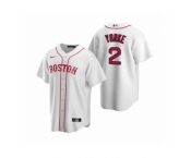 Youth Boston Red Sox #2 Nick Yorke White 2020 MLB Draft Replica Alternate Jersey