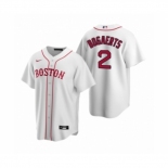 Youth Boston Red Sox #2 Xander Bogaerts Nike White Replica Alternate Jersey