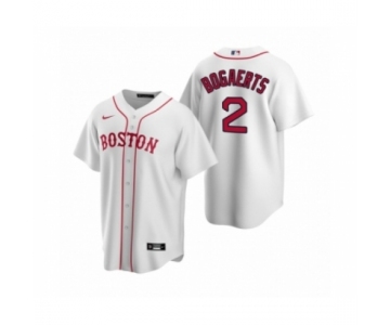 Youth Boston Red Sox #2 Xander Bogaerts Nike White Replica Alternate Jersey