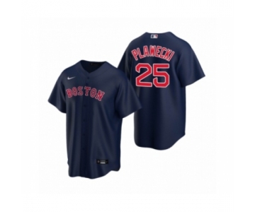 Youth Boston Red Sox #25 Kevin Plawecki Nike Navy Replica Alternate Jersey