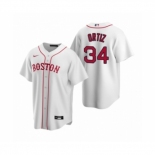 Youth Boston Red Sox #34 David Ortiz Nike White Replica Alternate Jersey