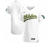 Men's Nike Oakland Athletics 2020 White Home Authentic Official Team Baseball Jersey