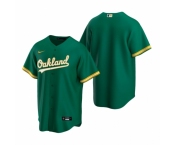 Men's Nike Oakland Athletics Blank Green Alternate Stitched Baseball Jersey