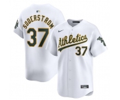 Men's Oakland Athletics #37 Tyler Soderstrom White Home Limited Stitched Jersey