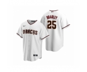 Men's Arizona Diamondbacks #25 Archie Bradley Nike White Replica Home Jersey