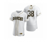 Men's Arizona Diamondbacks #38 Robbie Ray Nike White Authentic Golden Edition Jersey