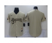 Men's Arizona Diamondbacks Blank Gold 2021 City Connect Replica Player Jersey