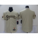 Men's Arizona Diamondbacks Blank Gold City Connect Replica Player Jersey