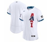 Men's Arizona Diamondbacks Blank Nike White 2021 MLB All-Star Game Authentic Jersey