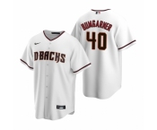 Men's Nike Arizona Diamondbacks #40 Madison Bumgarner White Home Stitched Baseball Jersey