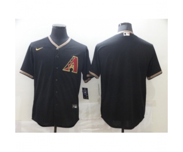 Men's Nike Arizona Diamondbacks Blank Black Road Player Jersey