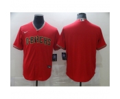 Men's Nike Arizona Diamondbacks Blank Red Road Player Jersey