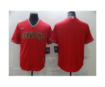 Men's Nike Arizona Diamondbacks Blank Red Road Player Jersey