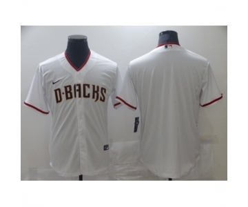 Men's Nike Arizona Diamondbacks Blank White Road Player Jersey