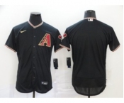 Men's Nike Diamondbacks Blank Black 2020 Baseball Flexbase Jersey