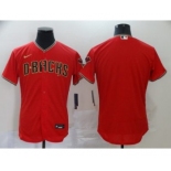 Men's Nike Diamondbacks Blank Red 2020 Baseball Flexbase Jersey