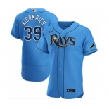 Men's Nike Rays #39 Kevin Kiermaier Light Blue 2020 Baseball Flexbase Jersey