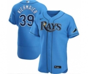 Men's Nike Rays #39 Kevin Kiermaier Light Blue 2020 Baseball Flexbase Jersey