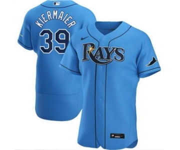 Men's Nike Rays #39 Kevin Kiermaier Light Blue 2020 Baseball Flexbase Jersey