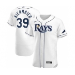 Men's Nike Rays #39 Kevin Kiermaier White 2020 Baseball Flexbase Jersey