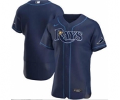 Men's Nike Rays Blank Navy 2020 Baseball Flexbase Jersey