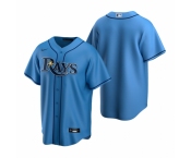 Men's Nike Tampa Bay Rays Blank Light Blue Alternate Stitched Baseball Jersey